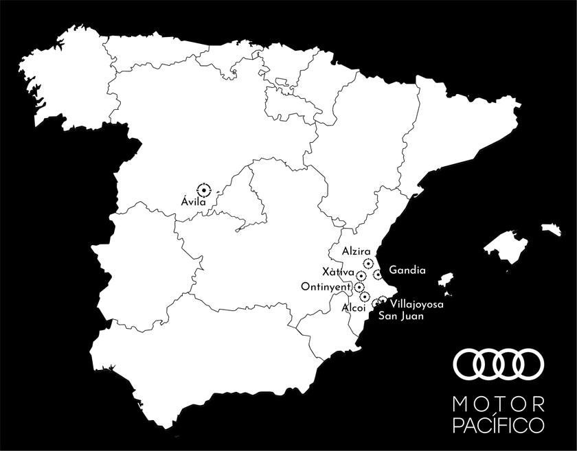 Mapa Concesionario Audi